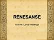 Presentations 'Renesanse Spānijā, Vācijā un Anglijā', 1.