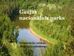 Presentations 'Gaujas Nacionālais parks', 1.