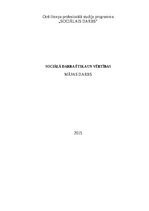 Essays 'Sociālā darba ētika un vērtības', 1.