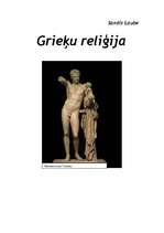Research Papers 'Grieķu reliģija un mitoloģija', 1.
