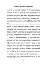 Research Papers 'Viesnīcas "Provincia" raksturojums', 4.