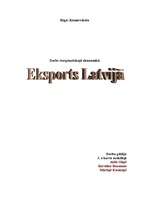 Summaries, Notes 'Eksports Latvijā', 1.