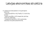 Presentations 'Latvijas Ekonomika', 2.