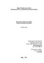 Research Papers 'Iedzīvotāju ienākuma nodoklis Latvijā un Eiropas Savienībā', 1.