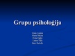 Presentations 'Grupu psiholoģija', 1.