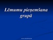 Presentations 'Grupu psiholoģija', 12.