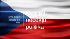 Presentations 'Nodokļu sistēma Čehijā', 1.