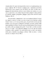 Essays 'Pirmsskolas pedagoģijas būtība. Teorijas un prakses vienības realizācija pirmssk', 3.