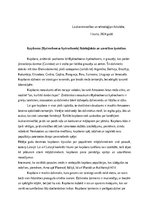 Essays 'Kapibaras (Hydrochoerus hydrochaeris) fizioloģiskās un uzvedības īpatnības', 1.