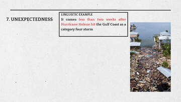 Presentations 'News Values in a BBC article', 9.