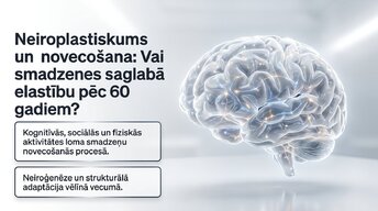 Presentations 'Neiroplastiskums un novecošana: vai smadzenes saglabā elastību pēc 60 gadiem', 1.