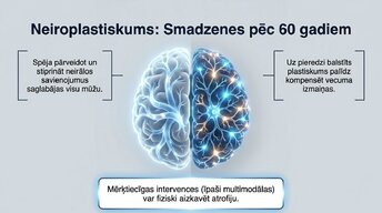 Presentations 'Neiroplastiskums un novecošana: vai smadzenes saglabā elastību pēc 60 gadiem', 11.