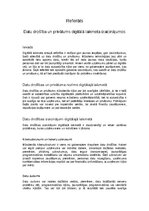 Summaries, Notes 'Datu drošība un privātums digitālā laikmeta izaicinājumos', 1.