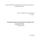 Research Papers 'Personības politiskajā sistēmā Ziemeļvācu Savienībā un Vācu Impērijā (1867-1918)', 1.