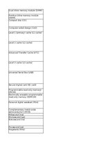 Summaries, Notes 'Discovering computers - memory - glossary', 2.