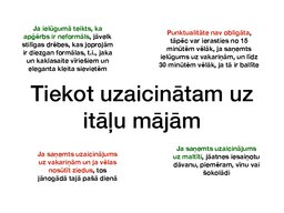 Presentations 'Kultūras elementi Itālijā', 7.