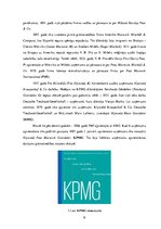 Practice Reports 'Prakses atskaite uzņēmumā "KPMG"', 6.