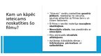 Presentations 'Filmas "Straume" analīze', 8.