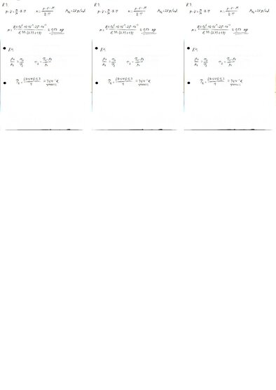 Summaries, Notes 'Fizikas uzdevumu risinājumu apkopojums. Ideālās gāzes stāvokļa vienādojums. Dalt', 2.