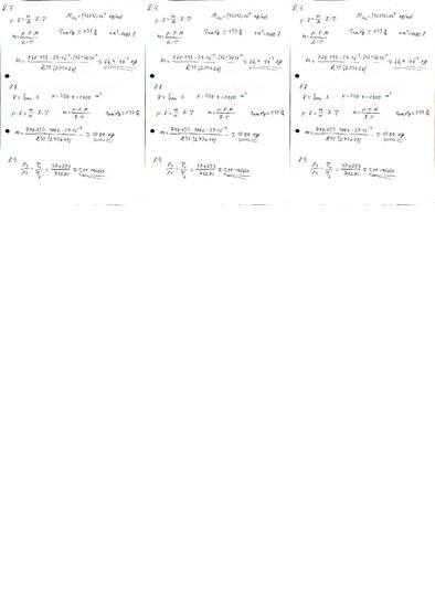 Summaries, Notes 'Fizikas uzdevumu risinājumu apkopojums. Ideālās gāzes stāvokļa vienādojums. Dalt', 4.