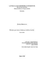 Research Papers 'Pārskats par zemes lietošanas veidiem Latvijā. Statistikas dati', 1.