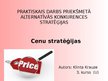 Presentations 'Cenu stratēģijas', 1.