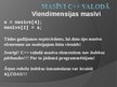 Presentations 'Masīvi C++ valodā', 6.