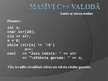 Presentations 'Masīvi C++ valodā', 15.