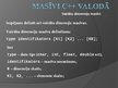 Presentations 'Masīvi C++ valodā', 16.