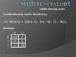Presentations 'Masīvi C++ valodā', 18.