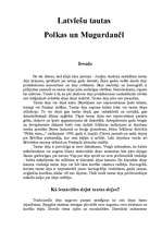 Research Papers 'Latviešu tautas polkas un mugurdanči', 1.