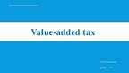 Presentations 'Value-Added Tax', 1.