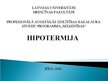 Presentations 'Hipotermija', 1.