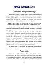 Research Papers 'Biroja printeri', 5.