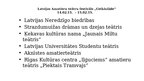 Presentations 'Finansējuma piesaistes problemātika Latvijas teātriem', 14.