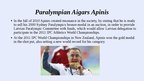 Presentations 'Paralympian Aigars Apinis', 4.
