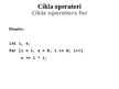 Presentations 'C++ Cikla operatori', 10.
