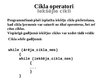 Presentations 'C++ Cikla operatori', 16.