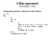Presentations 'C++ Cikla operatori', 21.