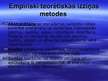 Presentations 'Metodoloģija, metodika un metodes - jēdziens, saturs, sistēma', 17.