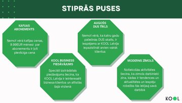 Presentations 'Mārketinga analīze - uzņēmums KOOL', 3.