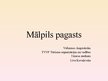 Presentations 'Mālpils pagasts', 1.