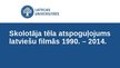 Presentations 'Skolotāja tēla atspoguļojums latviešu filmās 1990. – 2014.', 1.