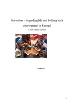 Research Papers 'Starvation - Degrading Life and Holding Back Development in Senegal', 1.