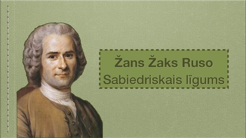Presentations 'Žans Žaks Ruso Sabiedriskais līgums', 1.