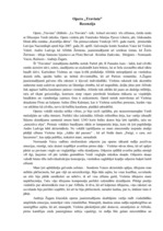 Essays 'Recenzija operai "Traviata"', 1.
