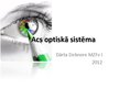 Presentations 'Acs optiskā sistēma', 1.