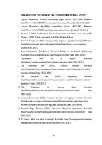 Research Papers 'Tirgus starpnieki, to loma vērtspapīru tirgū', 26.