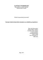 Research Papers 'Latvijas ārējās tirdzniecības struktūra un attīstības perspektīvas', 1.