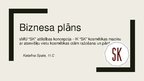 Business Plans 'Biznesa plāns', 31.